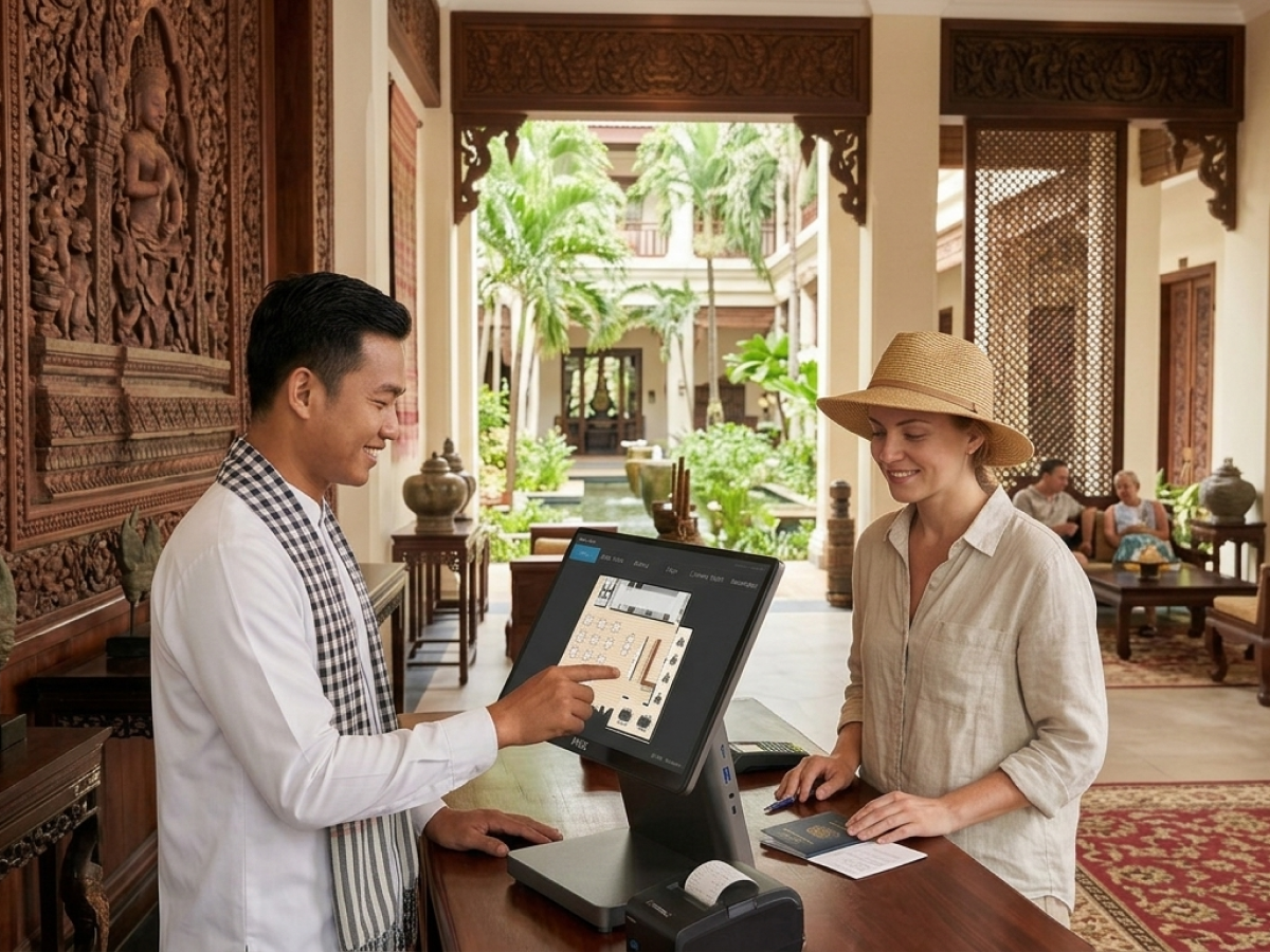 Hotel reception