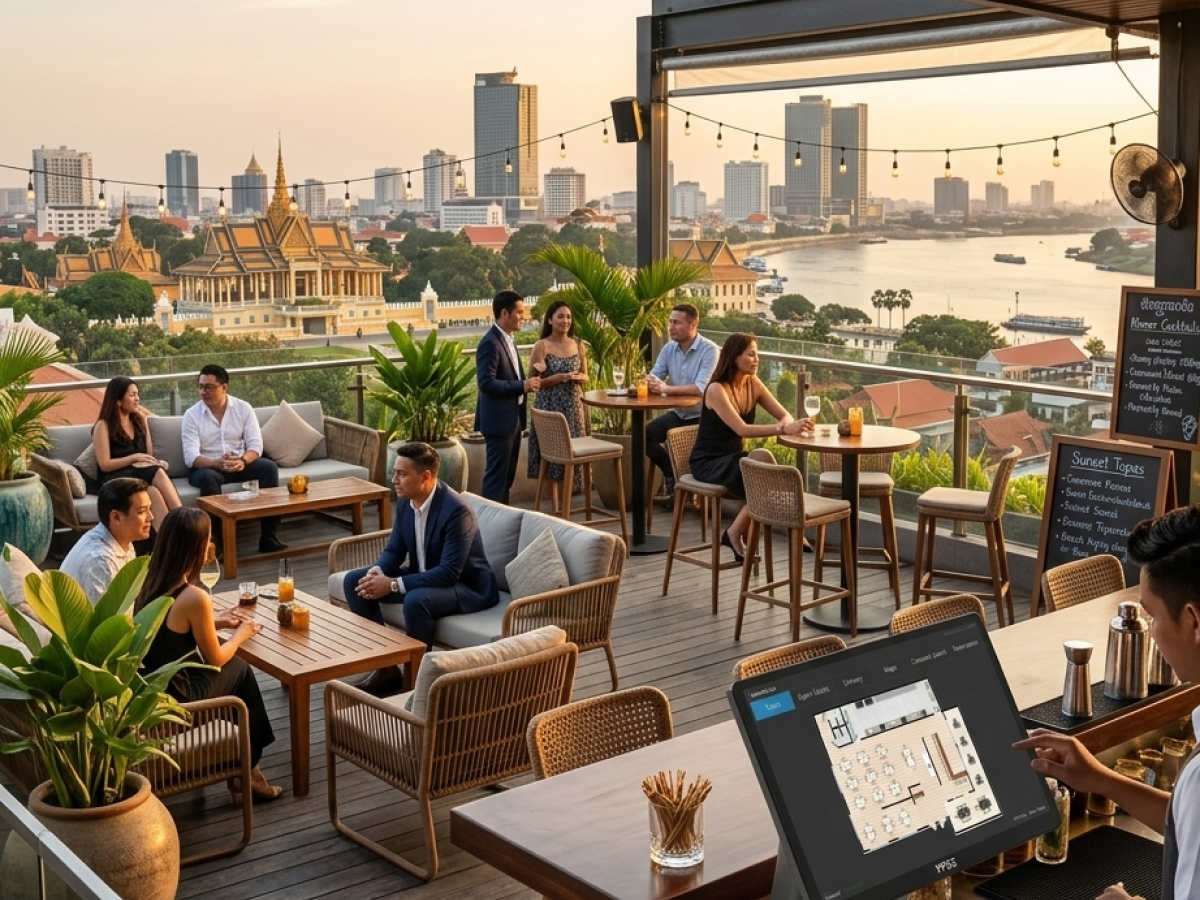 Rooftop bar